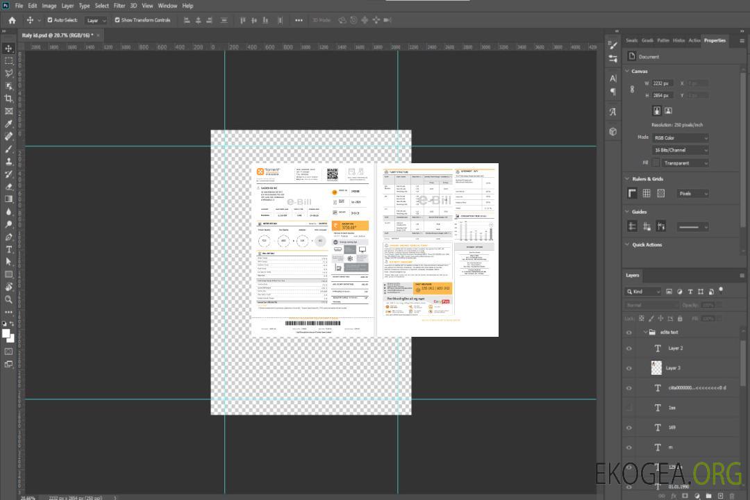 Modèle Word et PDF de facture de services publics d'entreprise INDIA TORRENT POWER template Modèle Word et PDF de facture de services publics d'entreprise INDIA TORRENT POWER template